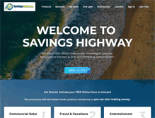 Tablet Screenshot of homebiz3.savingshighway.com